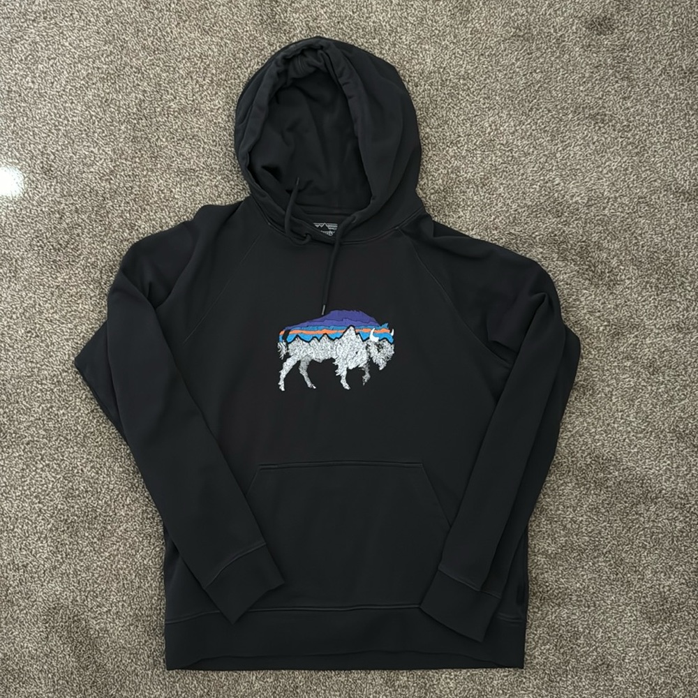 Patagonia bison hoodie